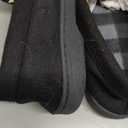 DL Men's Memory Foam Moccasin Slippers Breathable Moccasin Slippers Micro Wool House Shoes Anti-Slip Sole Indoor Outdoor (12, Dark Grey)