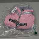 AOFITEE Dog Coat, Warm Dog Jacket, Reflective Winter Coats for Medium Dogs, Turtleneck Dogs Winter Jacket with Harness Built in, Waterproof Windproof Pet Fleece Vest Puffer Jacket, Pink M