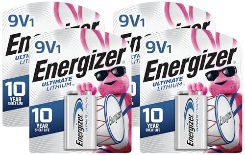 Energizer Product Title to 9V Lithium Batteries, Ultimate 9 Volt Battery Lithium, 1 Count (Pack of 1)