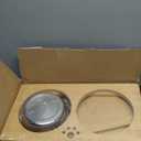 HTB Elevated Dog Bowls,Raised Dog Bowl Stand with 2 Stainless Steel Bowls,Elevated Raised Dog Bowls for Large Medium Small Sized Dogs (large-10"tall,48 Oz bowl, Bamboo)