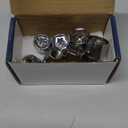 Locking Lug Nuts,M121.25 Wheel Locks, 5 Locks and 2 Key Wheel Locks Lug Nuts for Q70, Q50, G37, 370Z, 350Z, Altima, Sentra/WRX, Outback, Legacy, BRZ (Silver)