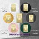 ENERLITES Elite Series Decorator Light Switch with Brushed Screwless Wall Plate, Single Pole, 3 Wire, Grounding Screw, Residential Grade, 15A 120V, UL Listed, 91150-GDWBP5P, Brushed Gold (5 Pack)