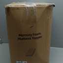 ELEMUSE 4 Inch Gel Memory Foam Mattress Topper Queen Size Pressure-Relieving Mattress Topper for Back Pain,Non-Slip Design with Removable & Washable Cover, CertiPUR-US (White)