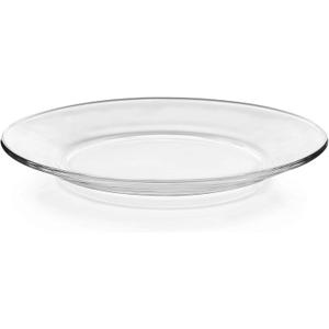 ELEMENT Set of 4 Glass Dinner Plates