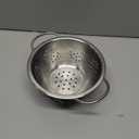 Tablecraft 0.75 quart Mini Colander, Silver
