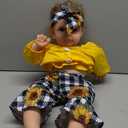 Reborn Baby Dolls Girl, 22 Inch Realistic Newborn Baby Doll, Lifelike Baby Doll That Look Real, Adorable Vinyl Soft Body Weighted Reborn Toddler Gift
