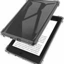 Clear TPU Back Case for 7" Kindle Fire 7 Tablet (9th/7th/5th Generation) (2019/2017/2015) with Reinforced Corner Slim Lightweight Transparent Shockproof [Impact Resistant] Thin Shell, Clear