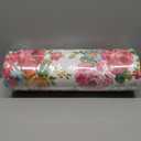 Rose Flower Kitchen Rugs Sets of 2 Anti Fatigue Cushioned Kitchen Floor Mats Vintage Kitchen Decor Non Skid Washable Comfort Standing Runner Mat for Home Sink (Pink, 17.5"x29.5"+17.5"x47")