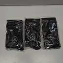 CHARMKING Compression Socks for Women & Men Circulation (3 Pairs) 15-20 mmHg is Best Athletic for Running, Flight Travel, Support, Cycling, Pregnant - Boost Performance, Durability (L/ XL, Black)