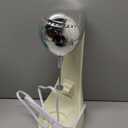 Nostalgia Two-Speed Electric Milkshake Maker and Drink Mixer, Includes 16-Ounce Stainless Steel Mixing Cup and Rod, Cream