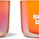 Friday Collective Sunset Disco Candle, Citrus Scented, Made with Essential Oils, 3 Wicks, 13.5 oz (Pack of 2)