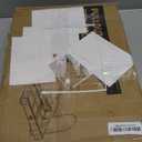 Tanamu Pull Out Trash Can Under CabinetUnder Sink Slide Out Garbage for KitchenRequires 13" W X 18" D Minimum CabinetsChrome Adjustable for 7-10 Gallon Trash Can