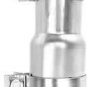 2 to 2.5 Inch Exhaust Adapter, 2" ID to 2.5" ID Exhaust Reducer Connector Pipe with Clamp
