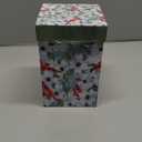 Topadorn Christmas Ceramic Coffee Travel Mug with Sealed Lid Tea Cup with Color Box, Microwave & Dishwasher Safe, 17oz Unique Coffee Mug for Latte & Hot Chocolate, Red Cardinals Bird