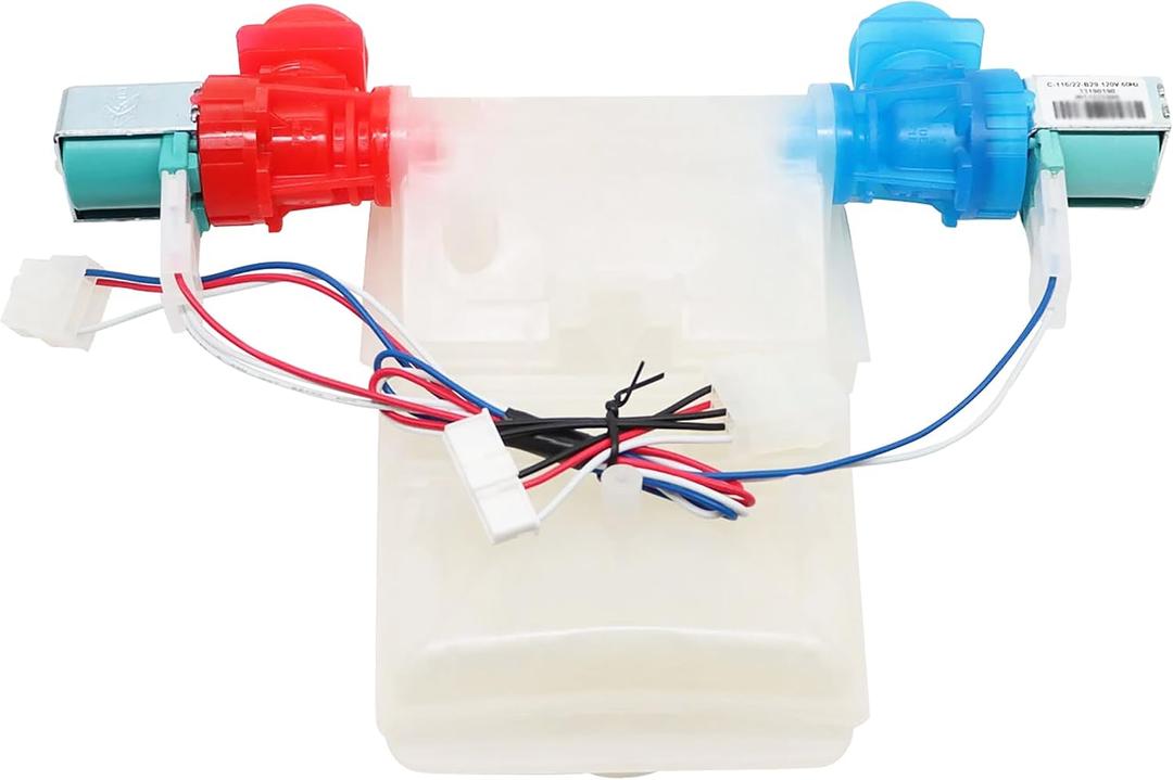 Washer Inlet Valve Fit for Whirlpool WTW4616FW3 WTW4816FW3 NTW4516FW3 NTW4516FW2 MVW4005SW0 NTW4655EW1 NTW4665GW0 NTW4516FW3 NTW4516FW2 NTW4516FW4 NTW4605EW1