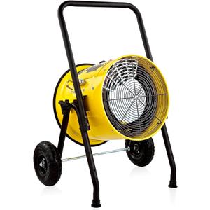 DR. INFRARED HEATER DR-PS11524 Salamander Construction 15000-Watt, Single Phase, 240-Volt Portable Fan Forced Electric Heater
