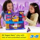 Fisher-Price Imaginext DC Super Friends Preschool Toy Batgirl Hero Hideout Playset with 2 Figures & 5 Accessories for Kids Ages 3+ Years