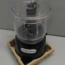 Hamilton Beach Electric Vegetable Chopper & Mini Food Processor, 3-Cup, 350 Watts, for Dicing, Mincing, and Puree, Black (72850)