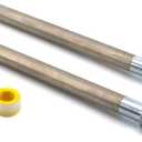 2 Pack RV Water Heater Anode Rod - 9.25" x 3/4" NPT - Compatible Suburban 233514, 232767 Anode Rod