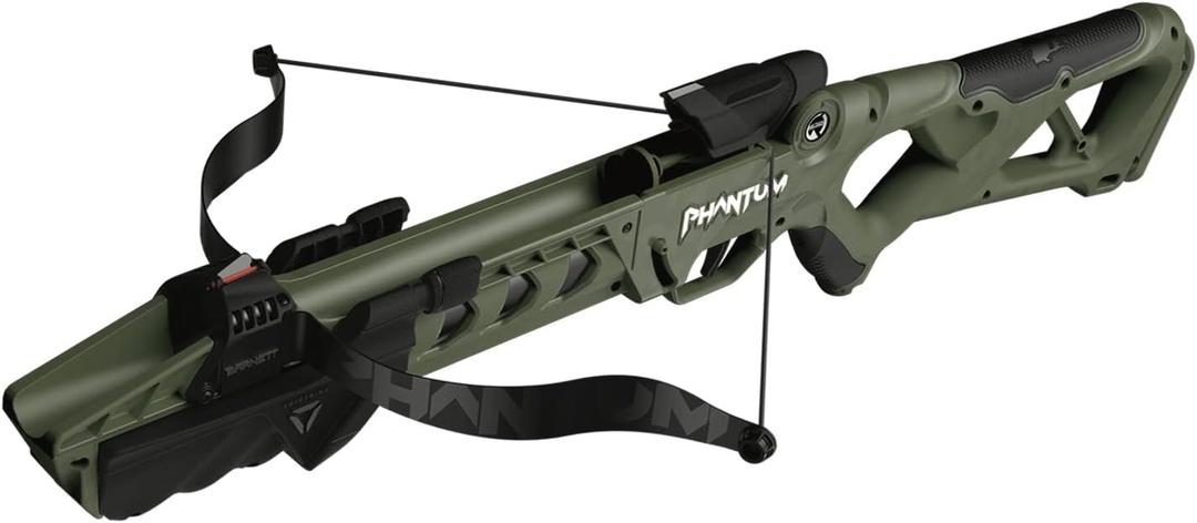 BARNETT Phantum Series Suction Crossbow, Pump Action Suction Dart Crossbow Flies Over 30 Feet, Safe Indoors & Out, Ages 8+, (OD Green) BARNETT Phantum Series Suction Crossbow, Pump Action Suction Dart Crossbow Flies Over 30 Feet, Safe Indoors & Out, Ages 8+, (OD Green)