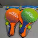 2 x Paddle Set, paddle racket and balls for beach play