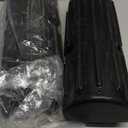 Dock Bumper Fender,Boat Dock Bumpers for Edge or Side,Marine Fender Guard,Vertical Protection,Durable Construction,Includes Mounting Hardware,2 Pack-Black