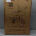 newyoo Infant Stroller with Bassinet Mode, Nestro 516M, Convertible Baby Strollers with Reversible Seat & Cup Holder, Coches para Bebes, 2-in-1 Rear-Facing Pram, Warm Taupe