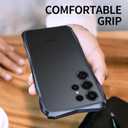 for Samsung Galaxy S26 Plus Bumper Metal Frame Case, Slim Frameless Backless Fast Heat Dissipation, 4 Corner Shockproof Protection Phone Cover Case for Galaxy S26+ (Black)