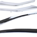 4Pcs Front Left Right Upper Lower Bumper Grille Molding for Mitsubishi | for Mitsubishi Eclipse Cross 2018-2020 1.5L