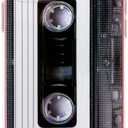 FAteamll Phone Case, Matte Finish Heavy Duty Soft Back Cover with Reinforced Corners TPU Soft Bumper Retro Cassette Tape Case Compatible with iPhone 12 6.1 inch 2020 Released