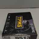 Tire Pressure Monitoring System - TPMS with Solar and USB Charger, 4 Tire Sensors and 6 Alarm Modes, Auto on/off and Voice Prompt, TPMS with Color LCD Screen, for RV, Sedan, SUV, MPV, etc (0-87 PSI)