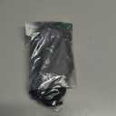 PAMIR TONG Black 5mm Twisted Satin Cord for Crafts 10 Yards Braided Decorative Cotton Cords Trims Polyester Twine Cord Thick Round Fabric Rope Thread for Sewing-DIY Projects Supplies