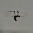 Reading Glasses Clip On and Flip Up Blue Light Blocking Magnifying Glasses Magnifiers Lenses Readers for Unisex (Transparent, 3.0)