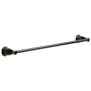 Franklin Brass Kinla (1-Pack) 24" Towel Rack for Bathroom, Oil Rubbed Bronze Towel Bar for Bathroom Wall Towel Holder Rod Wall Mounted Bathroom Accessories KIN24-OB1