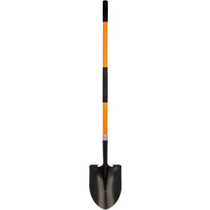 Shovel for Digging Heavy Duty Metal Shovel with Fiberglass Handle, 56 Inches