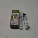 Maestri House Rechargeable Milk Frother with Stand, LunaFro Handheld Electric Foam Maker Waterproof Detachable Stainless Steel Whisk Drink Mixer Foamer for Lattes, Cappuccino (White)