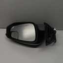 Right Passenger Side Door Mirror Compatible With 2016 2017 2018 Toyota RAV4 With Power Glass Manual Folding Black Replace#TO1321345 879100R200(3 Pins)