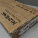 NUMENN Bookshelf, 5 Tier Bookshelves, Home Office Bookcase Shelf Storage Organizer, Free Standing Storage Shelving Unit for Bedroom, Living Room and Home Office, Grey