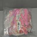 Pink Bow Birthday Decorations, Pink Bow Balloon Arch Kit, Coquette Birthday Decorations Include Bow Plates Napkins Glitter Banner Cake Toppers Tableware Set Backdrop Tablecloth