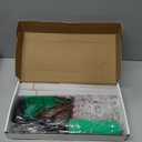 Football Game Day Balloon Stand Set - Green Brown Black Football Theme Party Decorations with 4 Balloon Stand, 35 Balloons, Pump, Ribbon & Accessories for Game Day, Sports Events, Tailgates