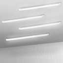 4-Pack 4FT LED Batten, Close to Ceiling Light fixtures, 40W, Ultra-Thin Day Light, 4000K, IP20, LED Ceiling Light for Garage, Stores, Warehouse, Office, Corridor, supermarkets, etc.