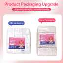 Disposable Dog Diapers Female 90 Count Puppy Diapers Female (Waist 13.4-19 in L) Super Absorbent Large Dog Pads for Heat Excitable Urination or Incontinence - Pink