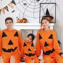 ANGELGGH Matching Halloween Onesie Pajamas Family Holiday Hooded PJs Adult Couples One Piece Sleepwear Funny Ugly Loungewear (XL)