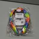2 x Rainbow Knotted Headband for Women, Pride Headband with Rhinestones, LGBTQ Pride Hair Accessories for Pride Parade, Festival, Party, Daily Wear and Gay Pride Events