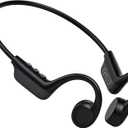 2026 Bone Conduction Headphones, Bluetooth 6.0 Open Ear HeadphonesWireless Sports Earphones IPX5 Waterproof, 10H Long Battery Life Playtime for RunningCyclingGym (Gray-Black)