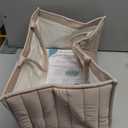Blissful Diary Baby Diaper Caddy Organizer, Stylish Storage Basket for Newborn Essentials and Diaper Station, Gift for Baby Shower and Registry Must-Have, Sand