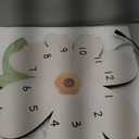 Ergocar LED Hanging Clock - Art Decorative Modern Flower Design, Suitable for Living Room, Bedroom, Study, Office