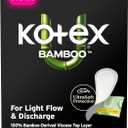 Kotex Bamboo Wrapped Liners, Light Absorbency, Regular Length, 66 Count 