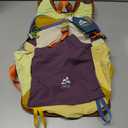 15L Small Hiking Backpack Travel Daypack Colorful Lightweight Packable Foldable Casual Backpack for Women Men (Purple)