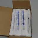 50 Pcs 1ml Syringes with Caps Oral Dispenser Individually Sterile Warpped for Medicine Dropper, Colostrum Collect Feeding Pets, Liquid